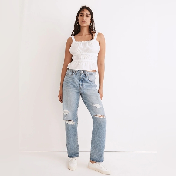 Madewell Denim - Madewell The Dadjean in Yorktown Wash